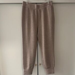 Varley Slim Cuff Pant 27.5 Taupe Marble Fleck